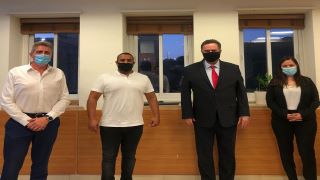 ישראל כץ ונציגי תנועת שולמן